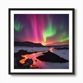 Aurora Borealis 190 Art Print