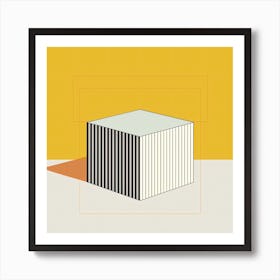 Abstract Minimalistic Geometric Contemporary Boho 5 Art Print