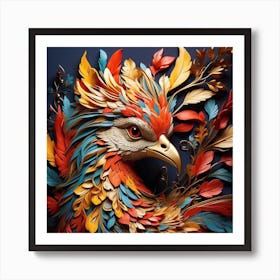 Rooster Art Print