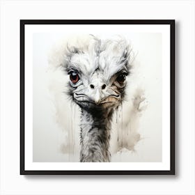 Ostrich 1 Art Print