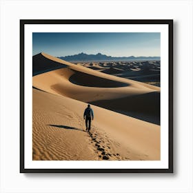 Sahara Desert Art Print