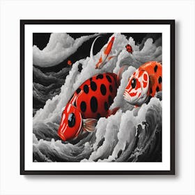 Koi Fish 1 Art Print