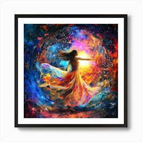 Embrace The Light - Dance Of Eternity Art Print