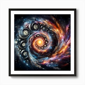 Spiral Galaxy Art Print