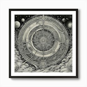 Clockwork Universe Art Print