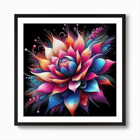 Lotus Flower 1 Art Print