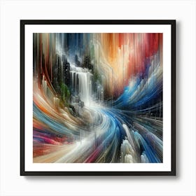 Abstract Painting 161 Art Print