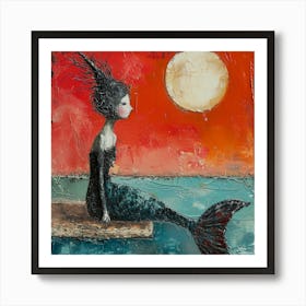 Mermaid 16 Art Print