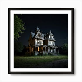 Ai Old Abandoned House 020306 Art Print