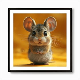 Cute Mouse 6 Affiche