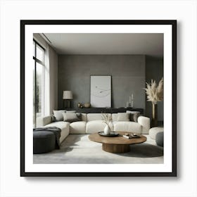 Modern Living Room 128 Art Print