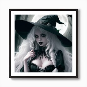 Witch Of The Woods Art Print
