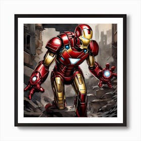 Iron Man 2 Art Print