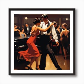 A Collection Of Jack Vettriano Image 1 Art Print