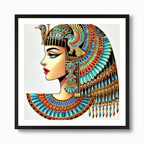 Egyptian Woman 4 Art Print