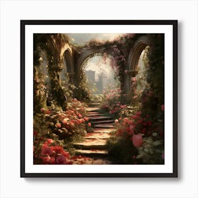 Surreal Love Garden By Csaba Fikker 26 Art Print