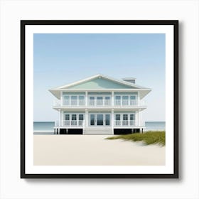 Beach House Art Print (2) Art Print