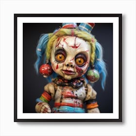Scream Doll Art Print