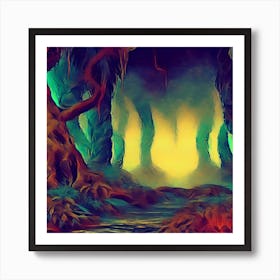 Realm Of Shadows Art Print