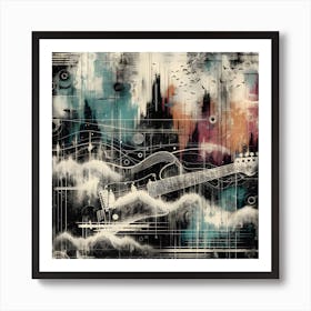 Guitar Ii Art Print