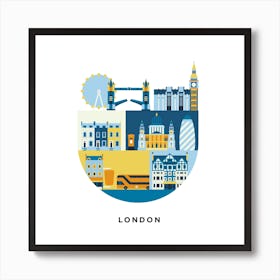 London Square Art Print