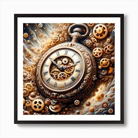 Pocket Watch Art Print