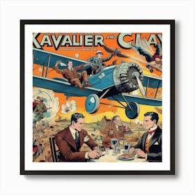 The Amazing Adventures of Kavalier and Clay, 1930's comic 2 Art Print