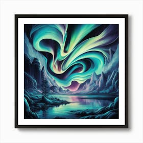 Aurora Borealis 1 Art Print