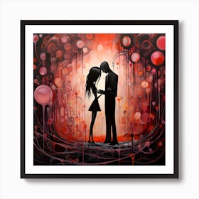 Lovers By Csaba Fikker 111 Art Print