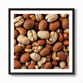 Nut Clusters Art Print