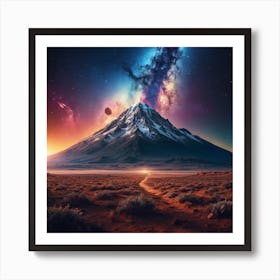 Hand Of Galaxy Art Print