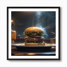 Burger 58 Art Print
