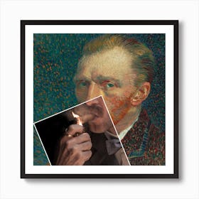 Smoking Art Print