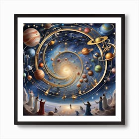 Solar System 5 Art Print