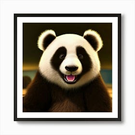 Panda Art Print