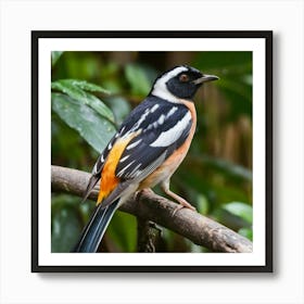 Spotted Pardalote Bird Art Print