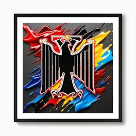 Eagle Of Germany Art Print