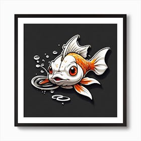 Koi Fish 8 Art Print