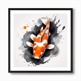 Koi Fish 16 Art Print