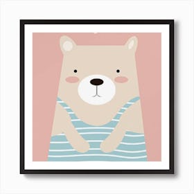 little bear Art Print