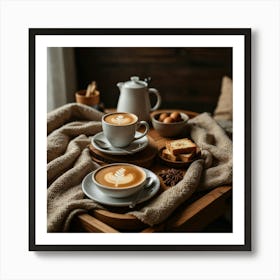 Latte Art 49 Art Print