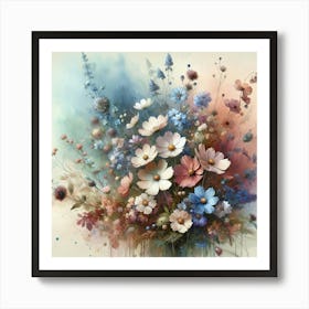 Flowers Art Print