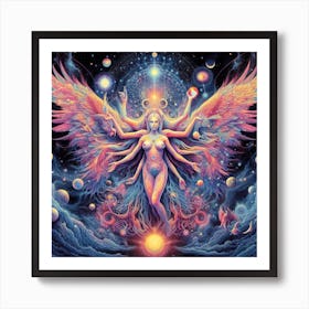 Angel Of The Universe Art Print