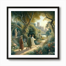 Garden Of Jesus Art Print