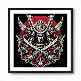 Samurai Warrior Art Print