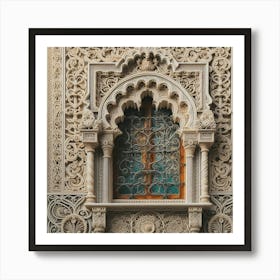 Window Of A Mosque Art Print