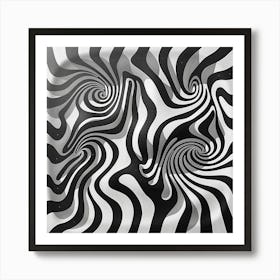 Psychedelic Swirls 2 Art Print