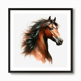 Horse Head 2 Art Print