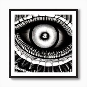 Eye Of The Demon Art Print