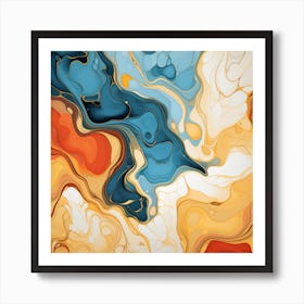 Abstract Painting 159 Art Print